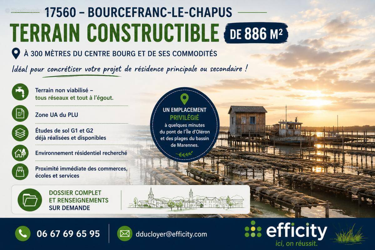 Terrain à BOURCEFRANC-LE-CHAPUS