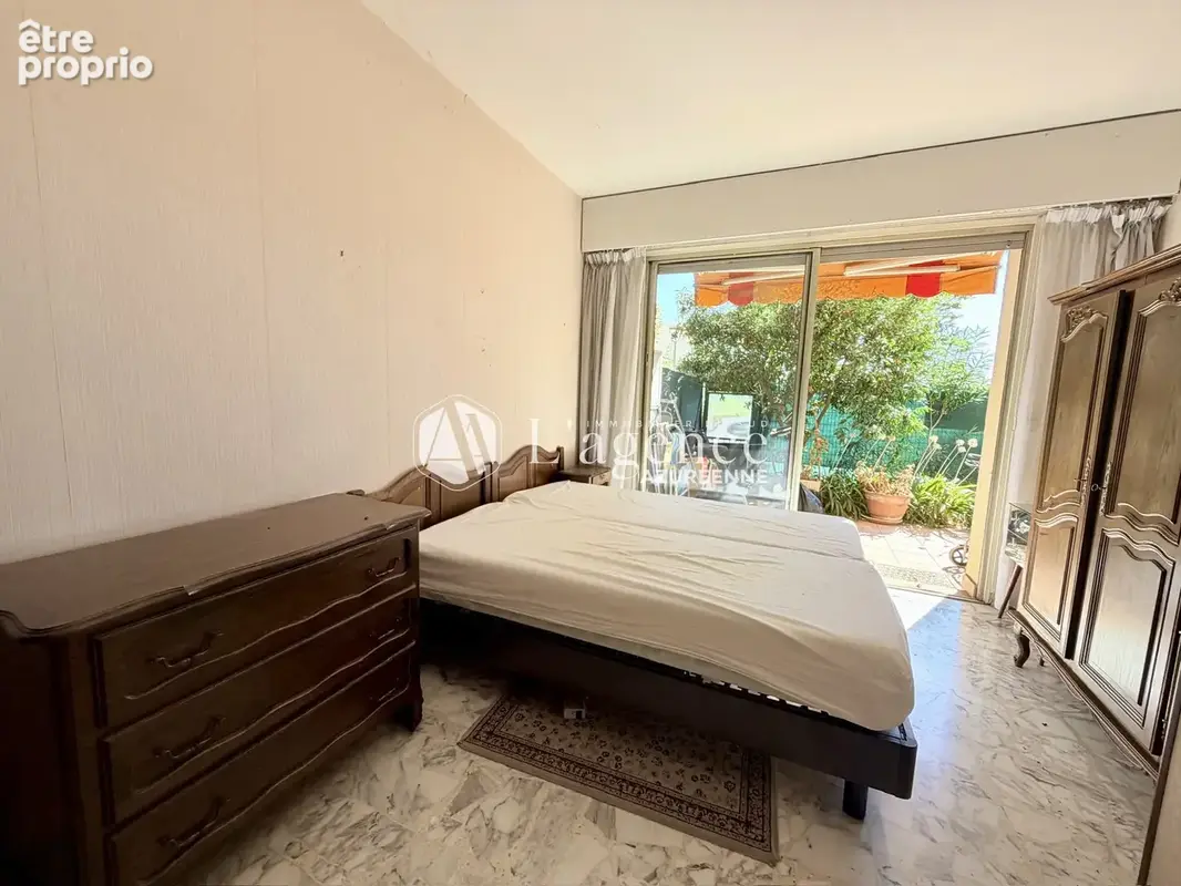 Cagnes sur mer - hippodrome - au calme 2 pieces 45 m2 en rez de jardin - garage et cave - photo 5