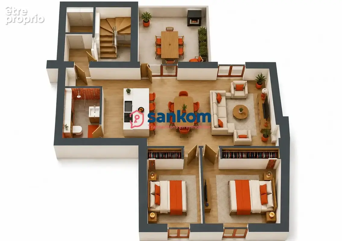 Appartement 77 m² à Le Puy-En-Velay  - photo 3