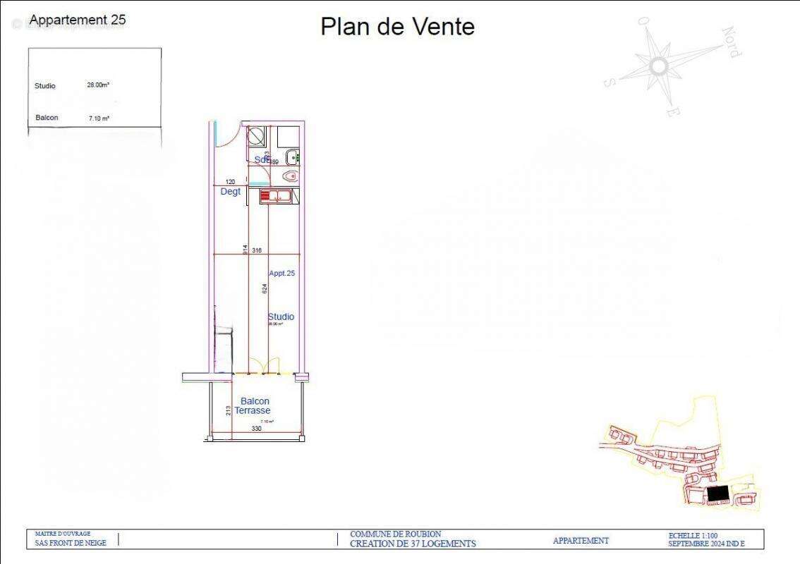 Appartement à ROUBION