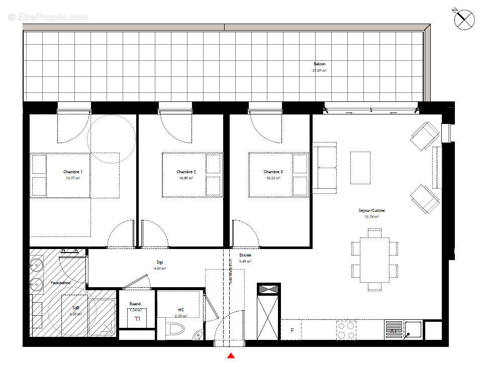 Appartement à ROSENAU