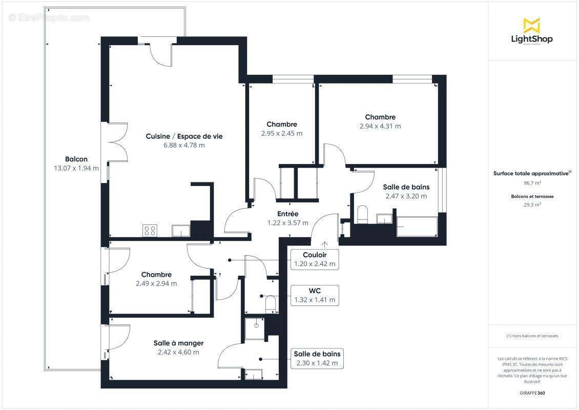 Appartement à BORDEAUX