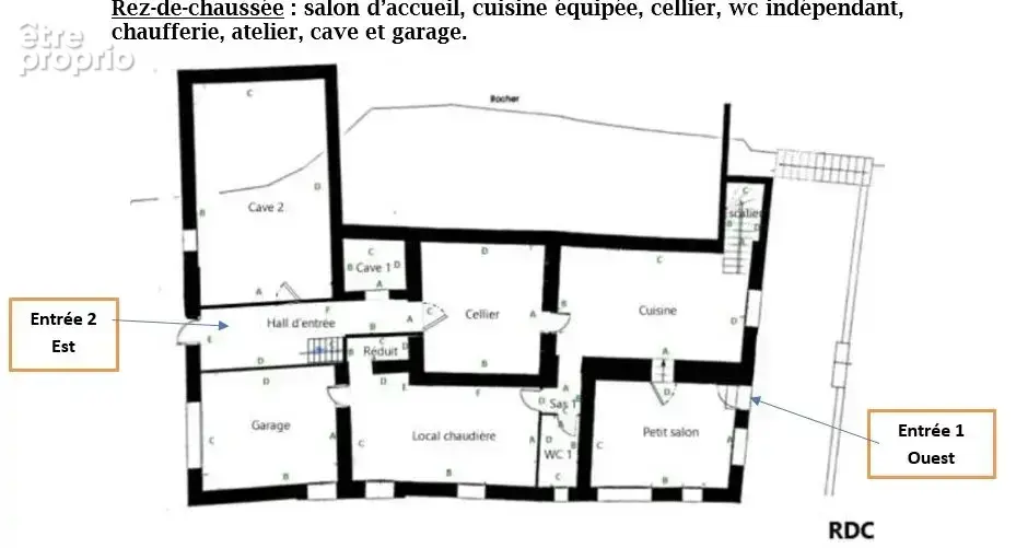 DIEULEFIT - 26220 – Propriété rénovée - 15 pièces – 7 chambres - 330 m²    Piscine 54 m² - Au cœur d’un domaine boisé Terrain 12 - photo 33
