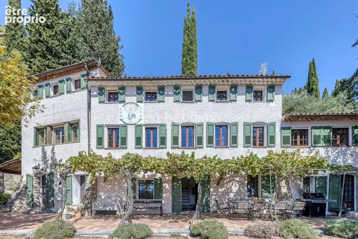 Bastide à vendre Grasse vue mer - photo 2