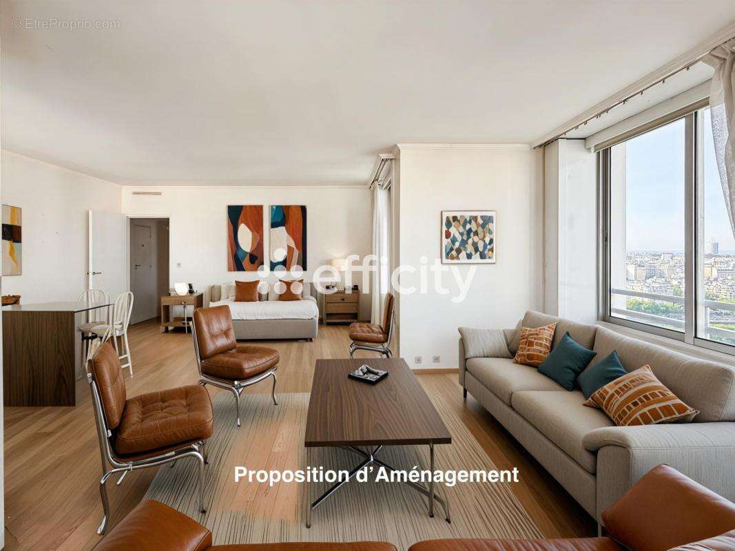 Appartement à PARIS-15E