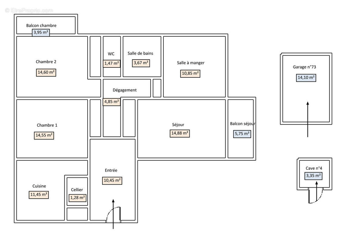 Appartement à LYON-5E