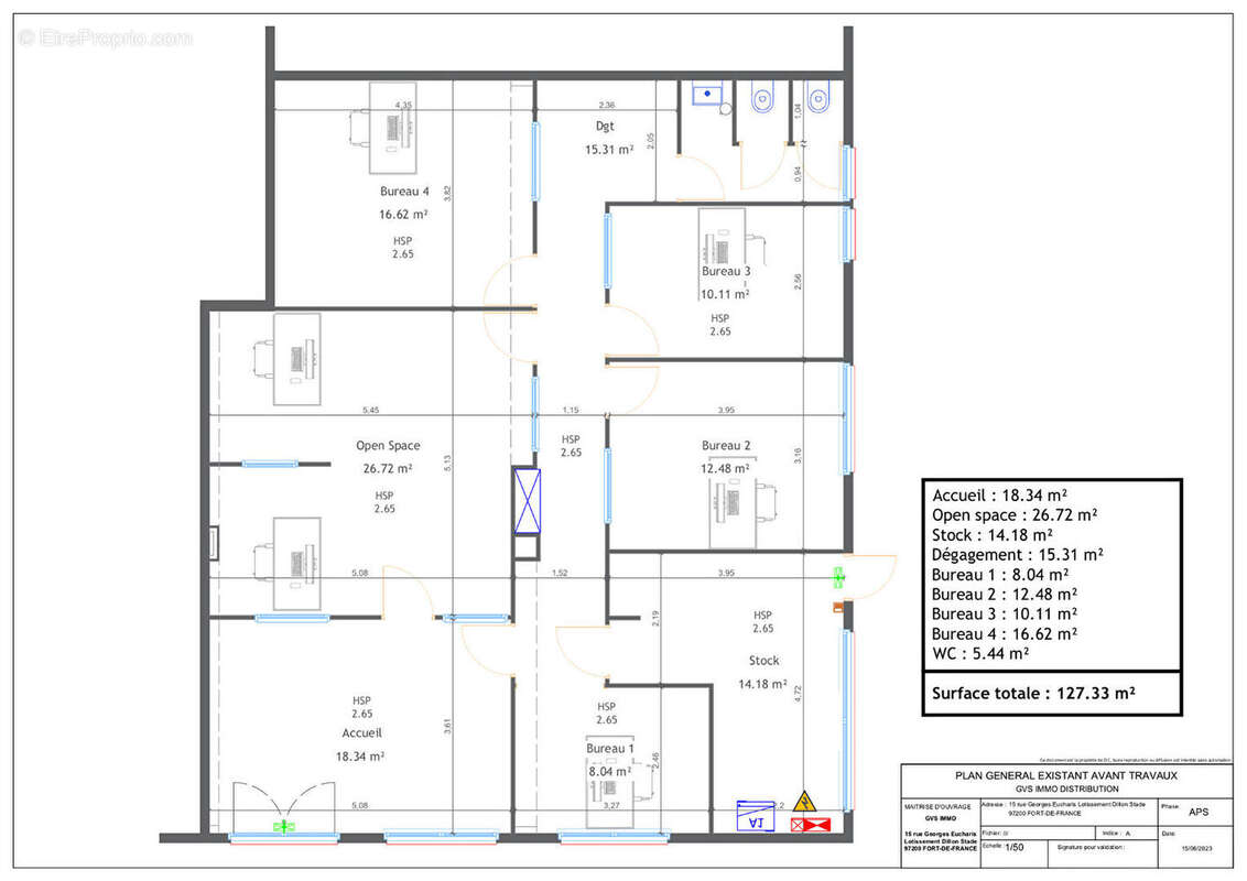 Commerce à FORT-DE-FRANCE