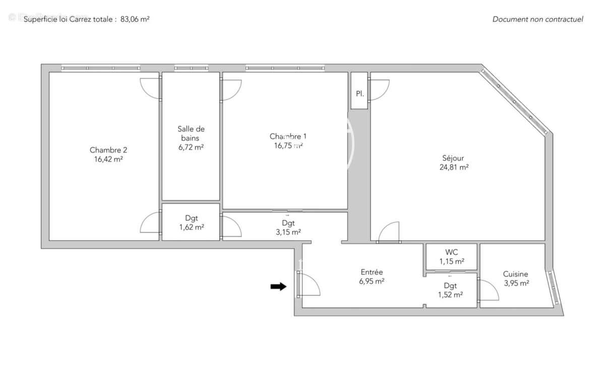 Appartement à PARIS-16E