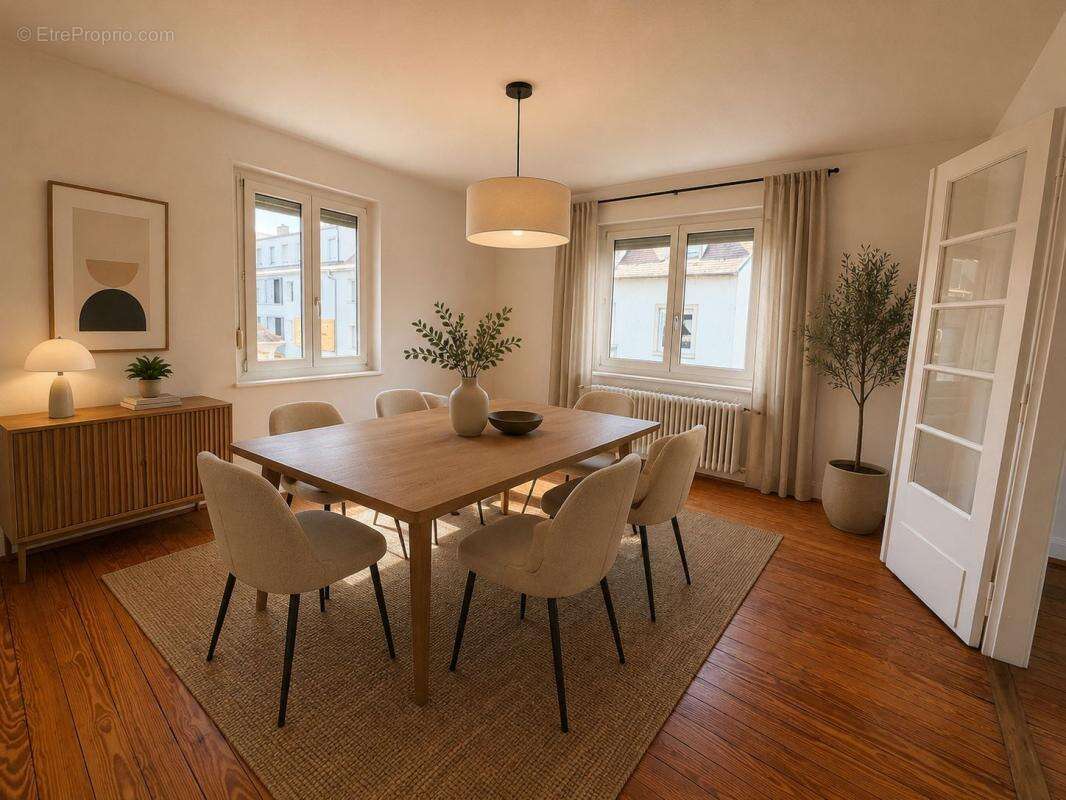 Neudorf – T3 de 74 m² avec double balcon - photo 3