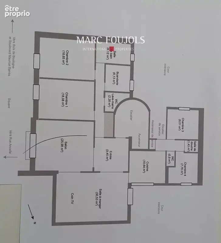 Neuilly-sur-Seine Barrès - appartement familial - photo 17