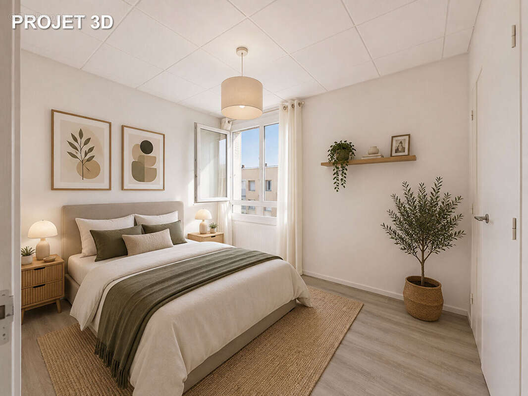 Appartement rénové Valence T3 de 57 m2 avec balcon et cave - photo 8