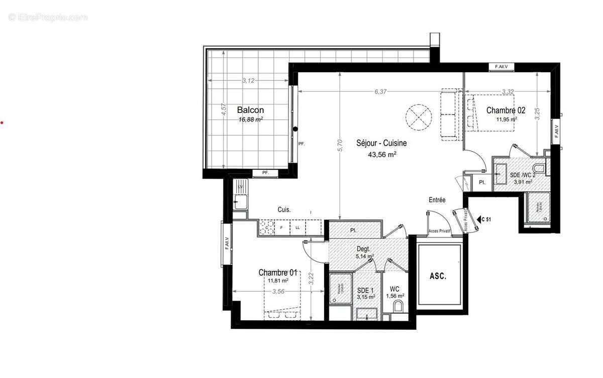 Appartement à ANTIBES