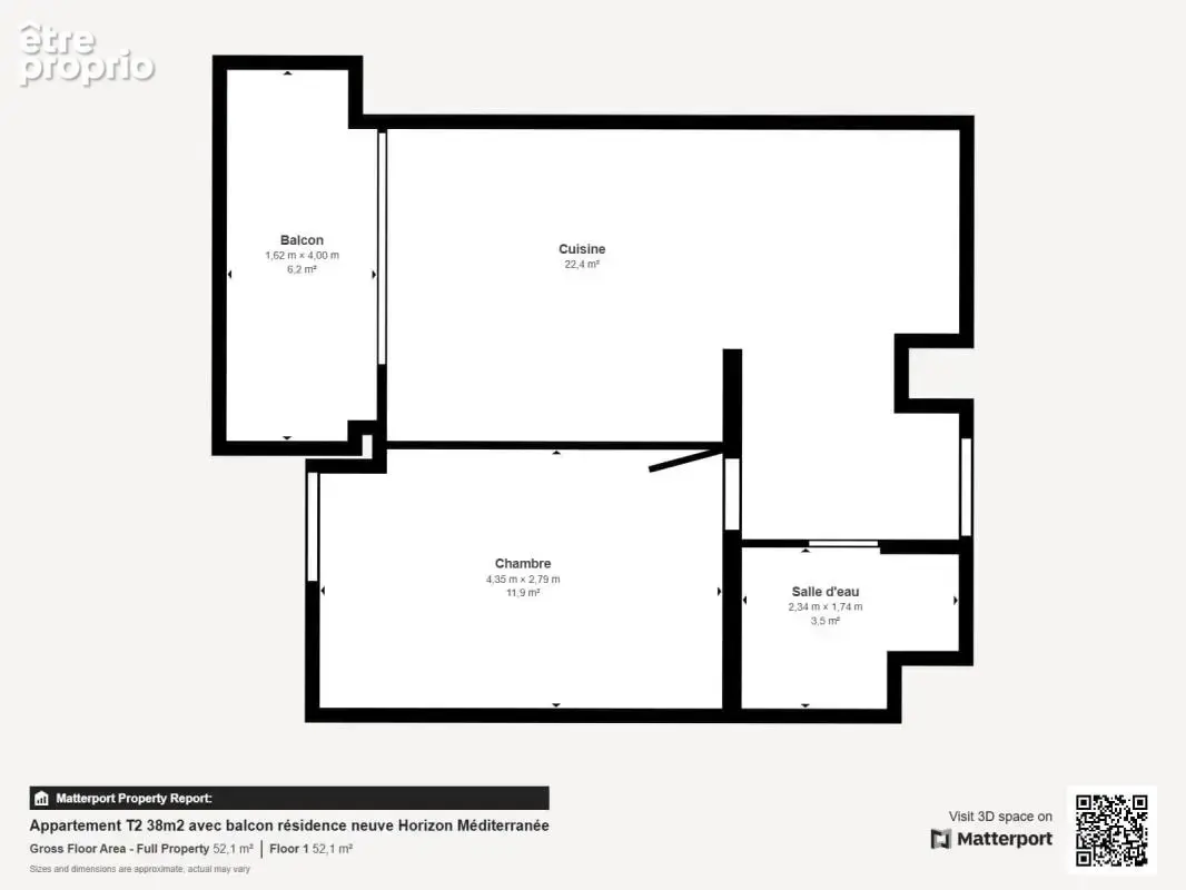 Appartement T2 avec balcon " Horizon Méditérannée " - photo 17