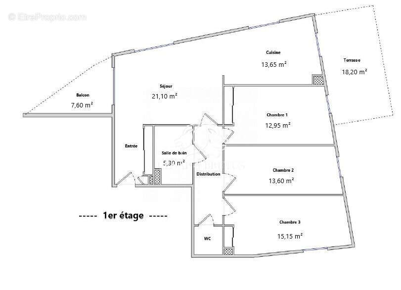 Appartement à NEUVILLE-SUR-SAONE