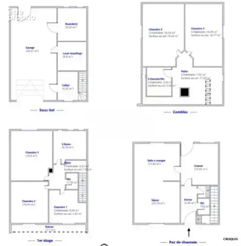 Maison familiale 7P 143 m² Sartrouville quartier Le Val - photo 23