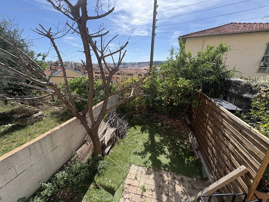 Nice-saint roch studio terrasse et jardin - photo 5