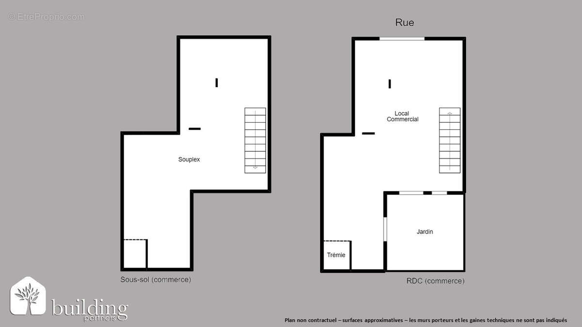 Local Commercial - Batignolles - 236,5m² + jardin privatif de 37m² - photo 2