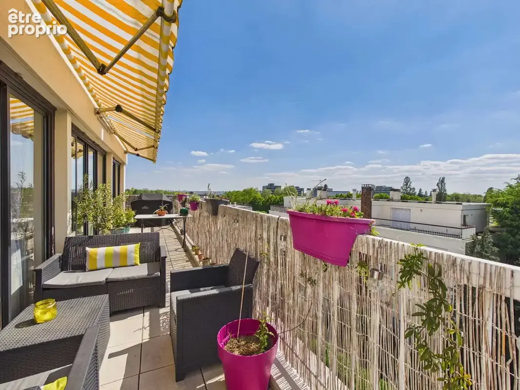 Chatenay malabry - allee de la chataigneraie - coup de coeur pour ce 3 pieces dernier etage avec terrasse - photo 19