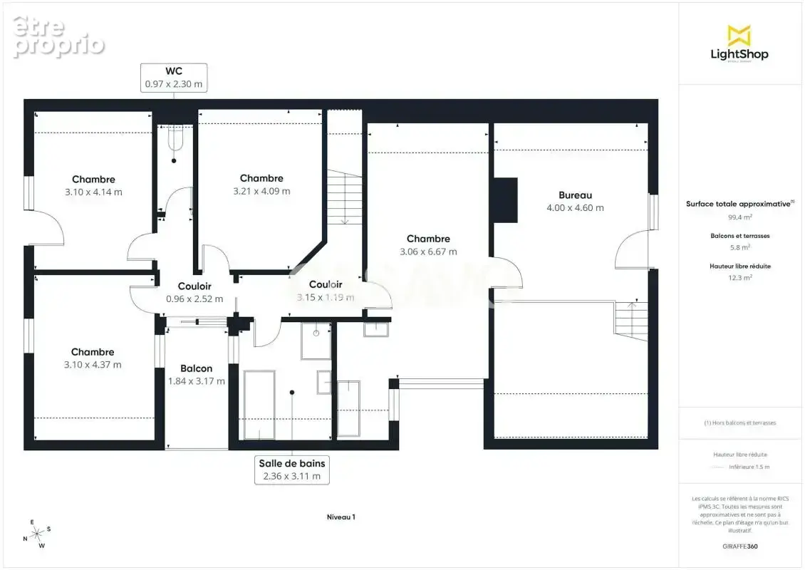 Vente Maison 7 pièces de 235m² - 95390 Saint-Prix - photo 22