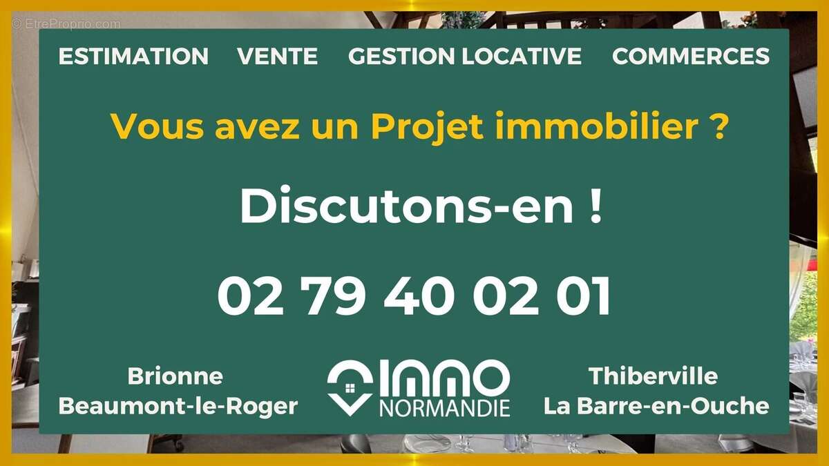Restaurant avec 2 logements à BERNAY - 542m2 + mezzanine - photo 17
