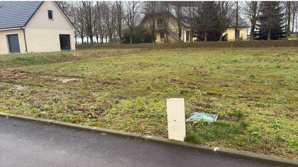 Terrain à LE TRAIT