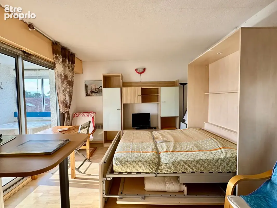 Capbreton port - studio vue port avec balcon et parking - photo 7