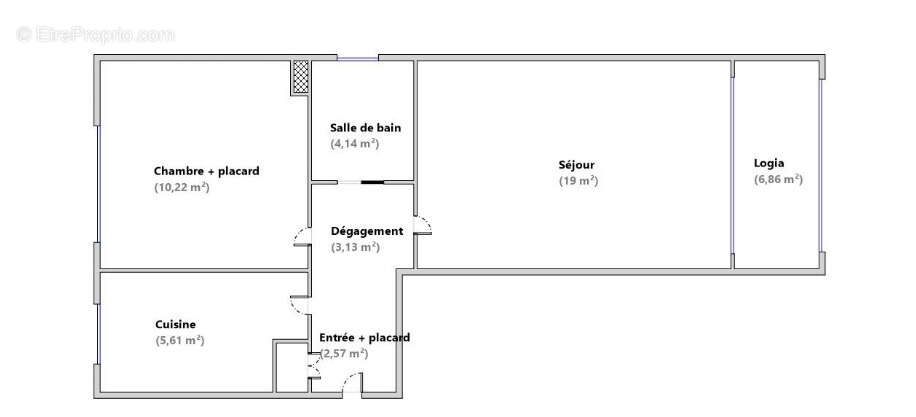 Appartement à LE CANNET