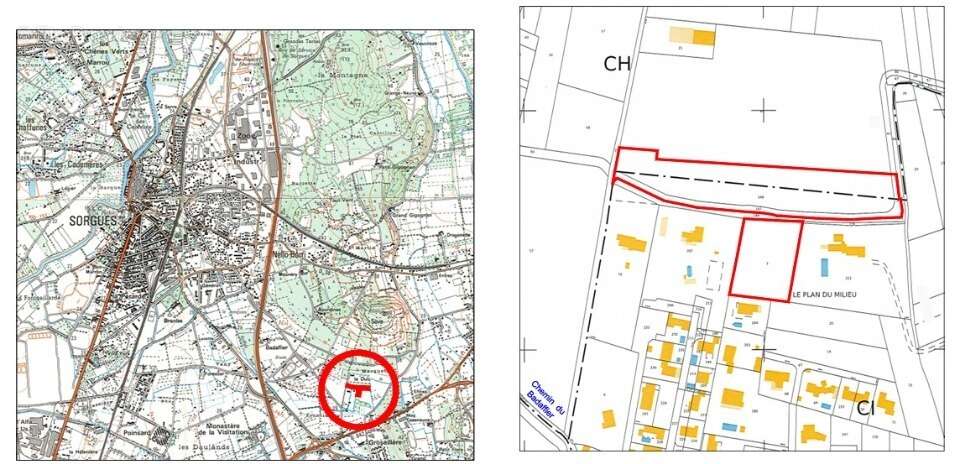 Terrain à SORGUES