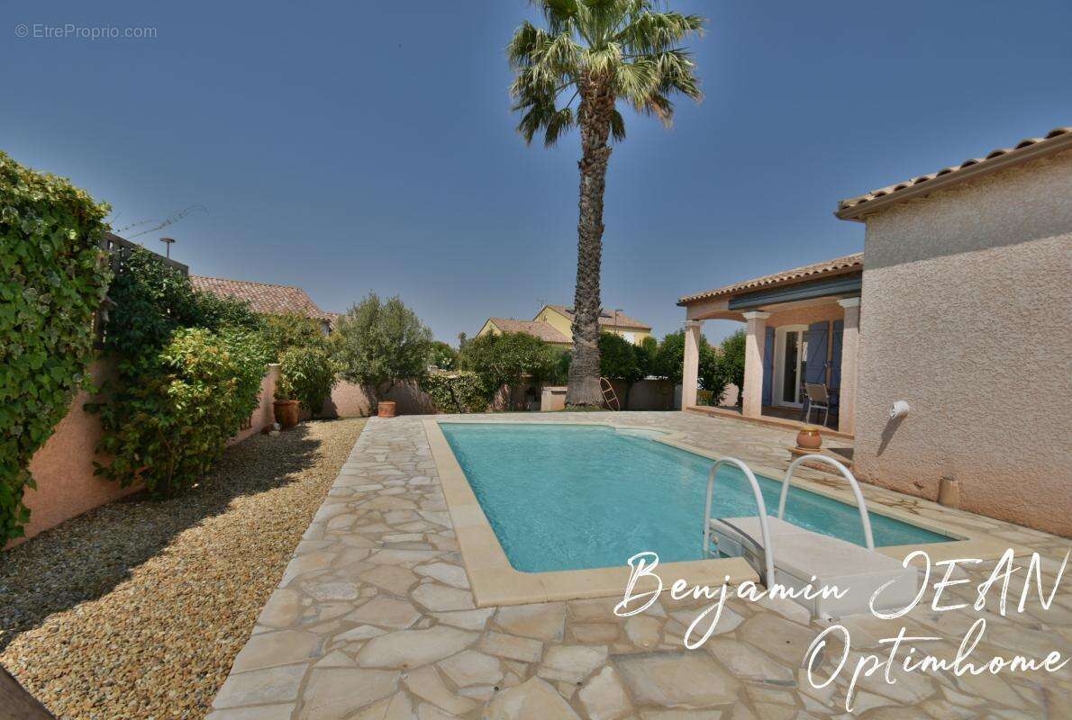 EN EXCLUSIVITÉ – Maison F4 de plain-pied avec piscine à Sérignan - photo 4