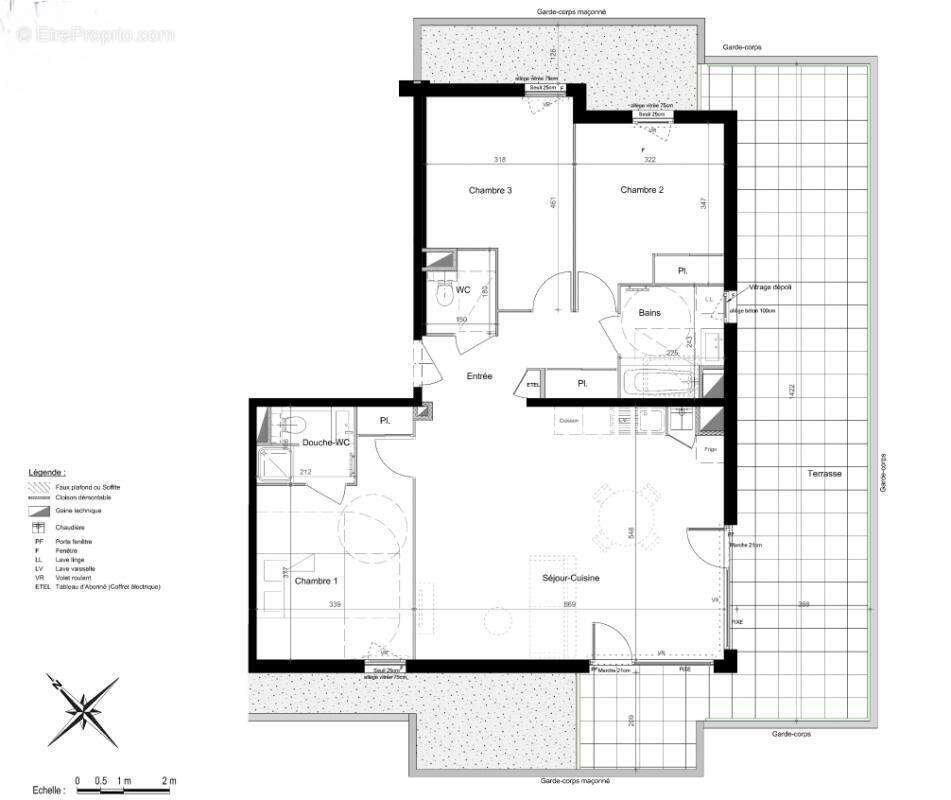 Appartement à THONON-LES-BAINS