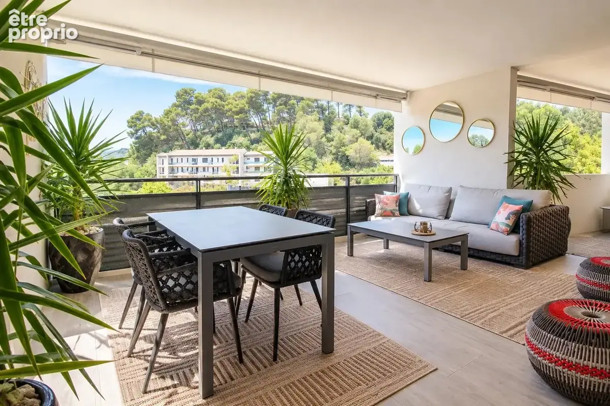 Eze "village" - 4p 108m²  terrasses 41m²  vue mer  piscine  parkings - photo 16