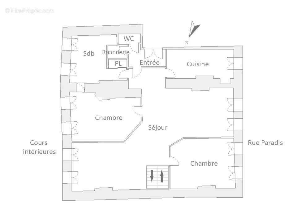 Appartement à MARSEILLE-6E