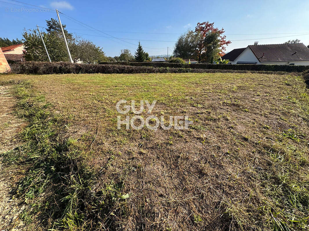 Terrain à MONTCHANIN