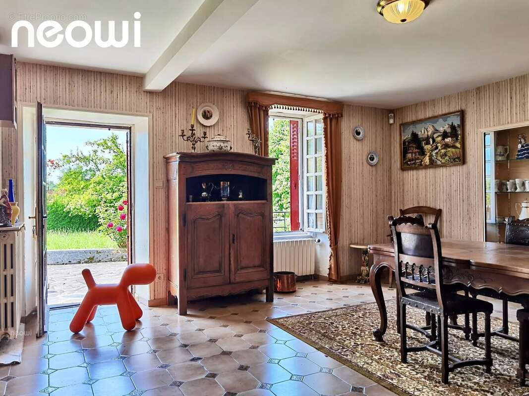 Charme de l'ancien, beaux volumes et jardin arboré au cœur de jussac ! - photo 3
