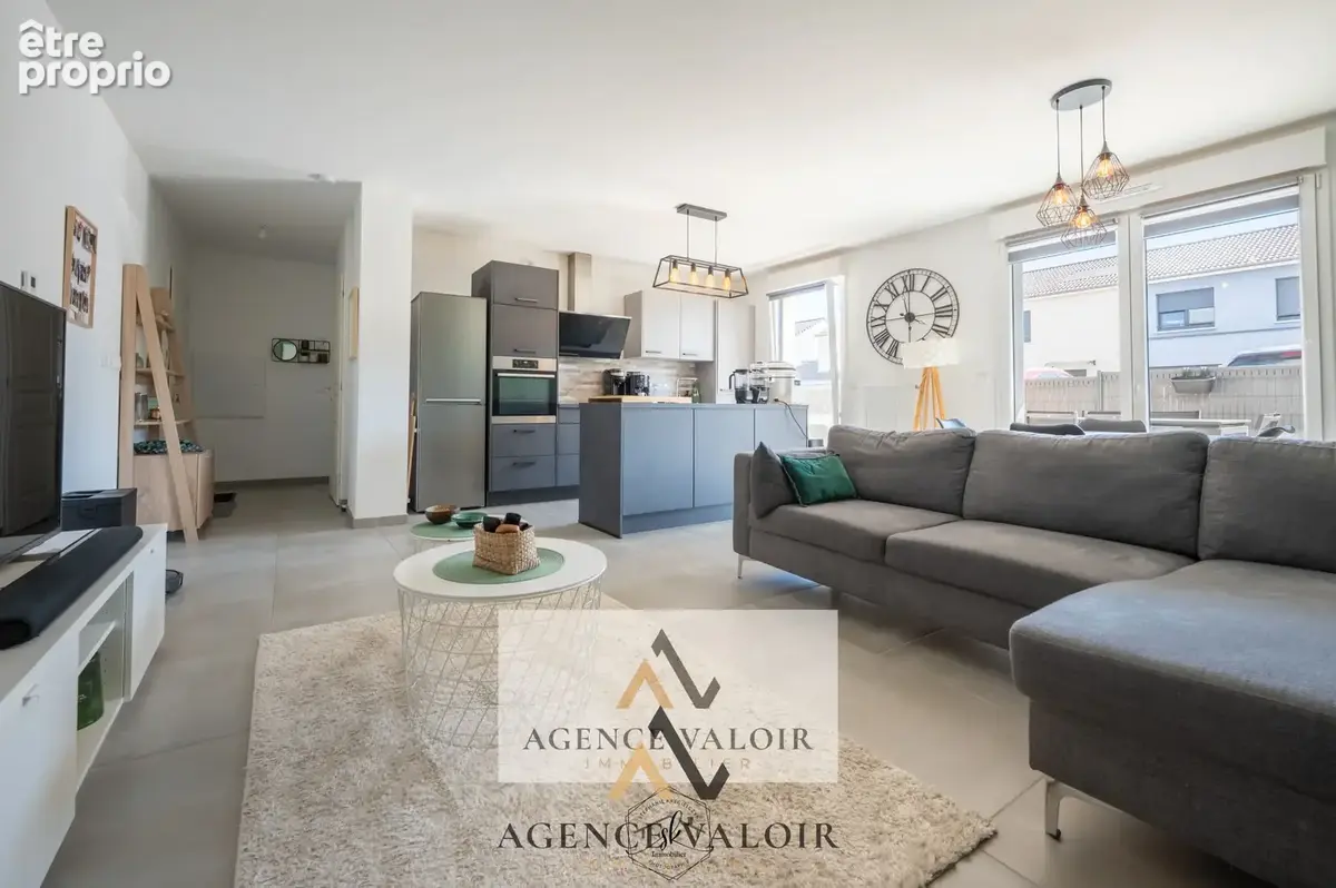 À vendre   argancy   3 pièces en rez-de-jardin   résidence récente - photo 2