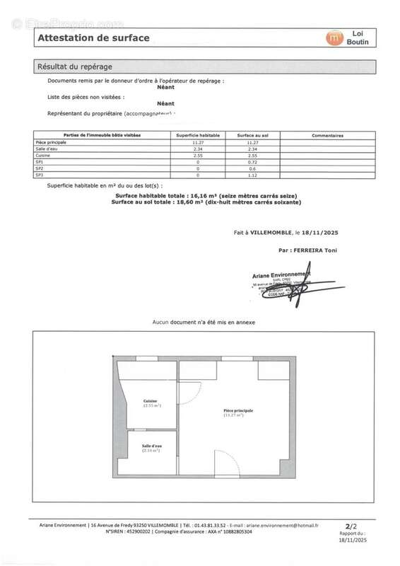 Appartement à PARIS-17E