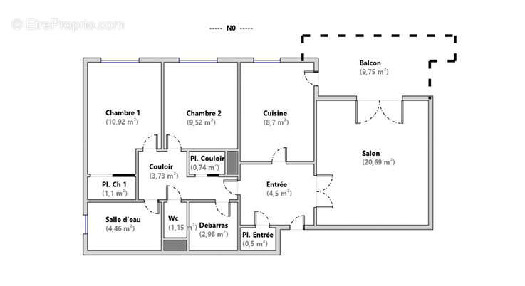Photo 8 - Appartement à VILLEURBANNE