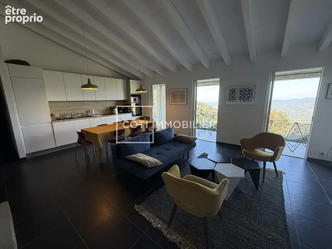 Sollacaro - maison d'architecte vue sur le golfe du valinco - 84m2 - photo 2