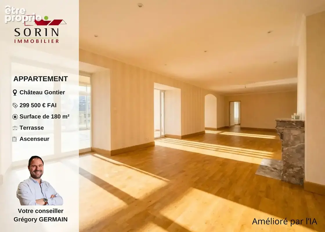 Appartement à CHATEAU-GONTIER
