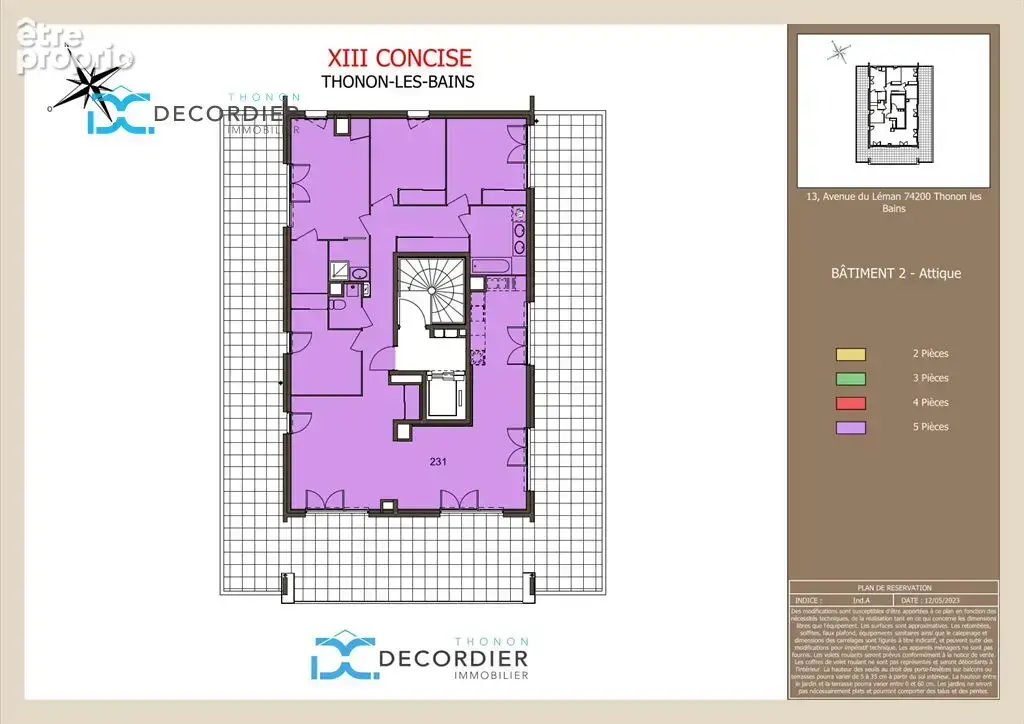 À vendre attique neuf à concise - thonon-les-bains (74200) - photo 3
