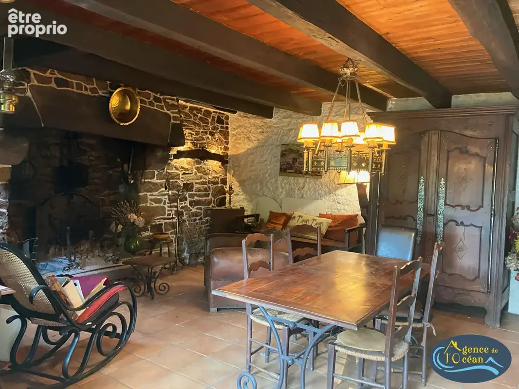 Peaule, maison en pierres 126 m² , 3 chambres, petit jardin, proche golfe du morbihan, axe nantes-vannes - photo 4
