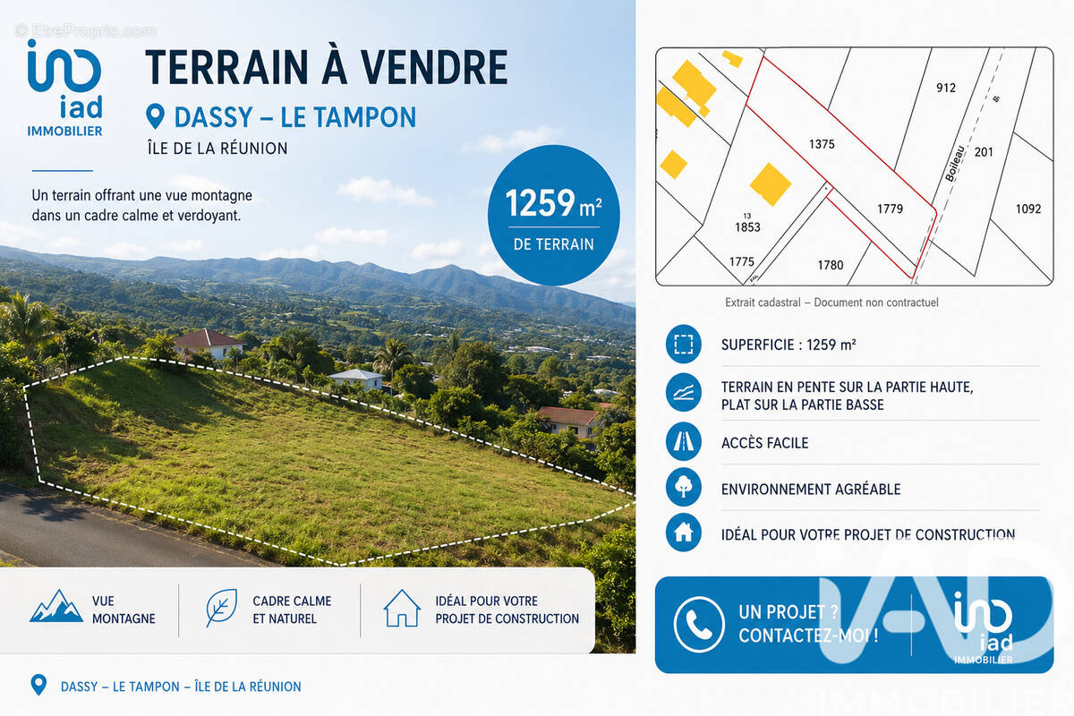 Photo 1 - Terrain à LE TAMPON