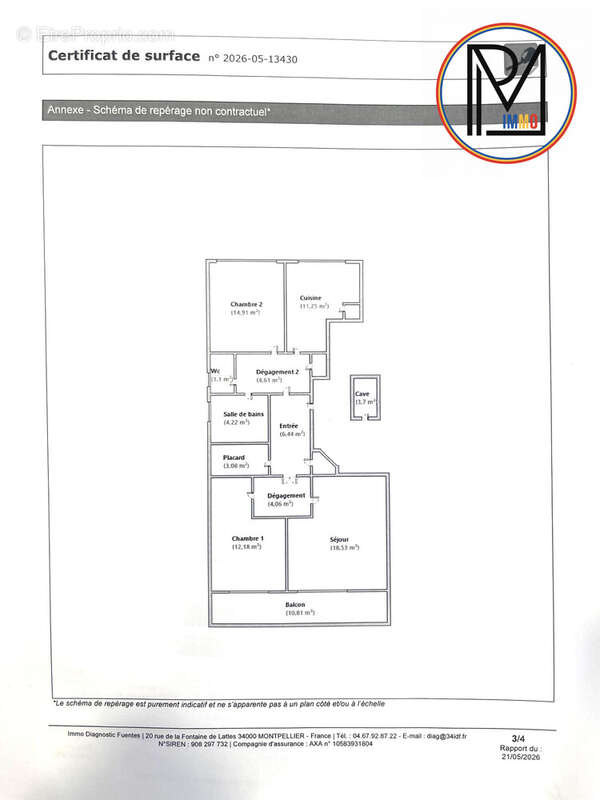 Appartement à MONTPELLIER