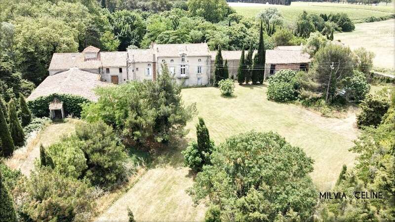 Propriete à vendre 32 pièces proche de CARCASSONNE (11) 2 habitations 522m2+ parc 2,82 hectares + dépendances - photo 3