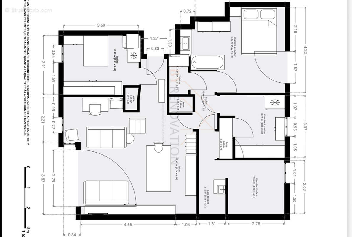 Appartement à COURBEVOIE