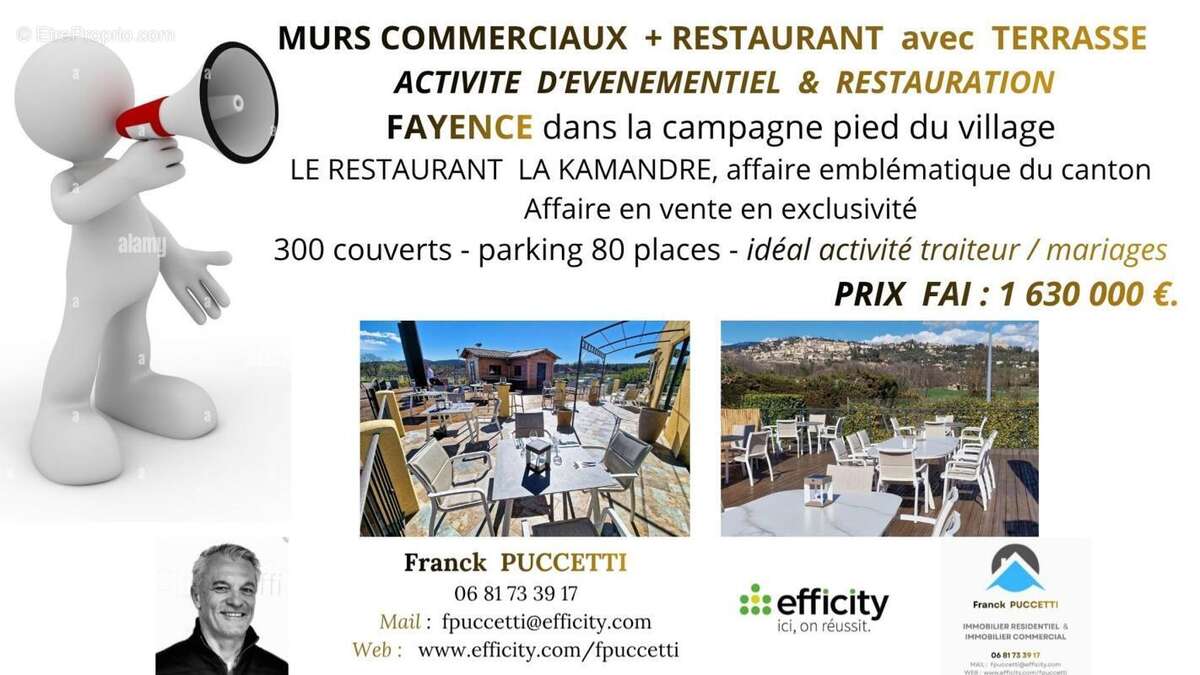 Commerce à FAYENCE