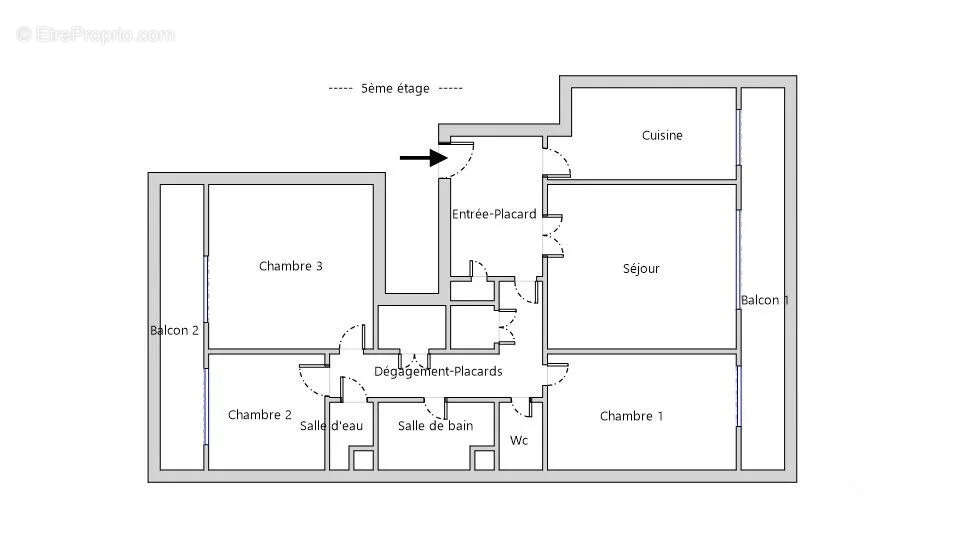 Appartement à PARIS-12E