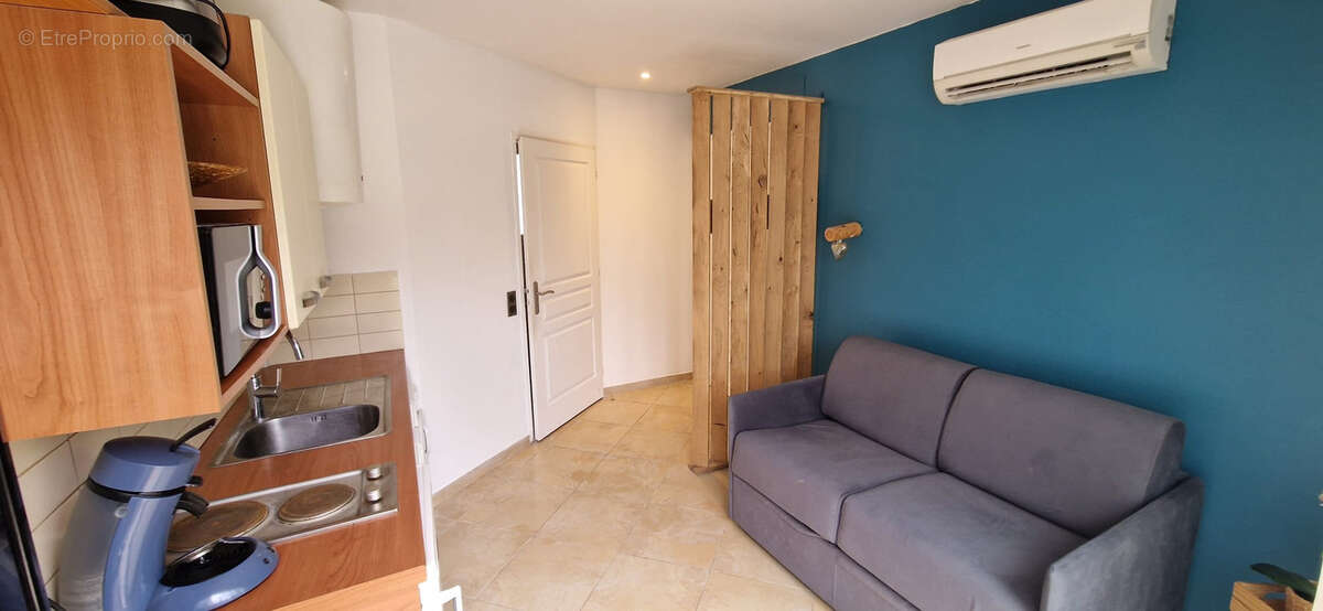 Studio + terrasse + parking privatif avec accès direct plage du rouet - photo 3
