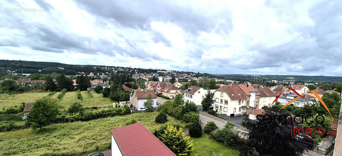 vue panoramique  - Appartement à SARREGUEMINES