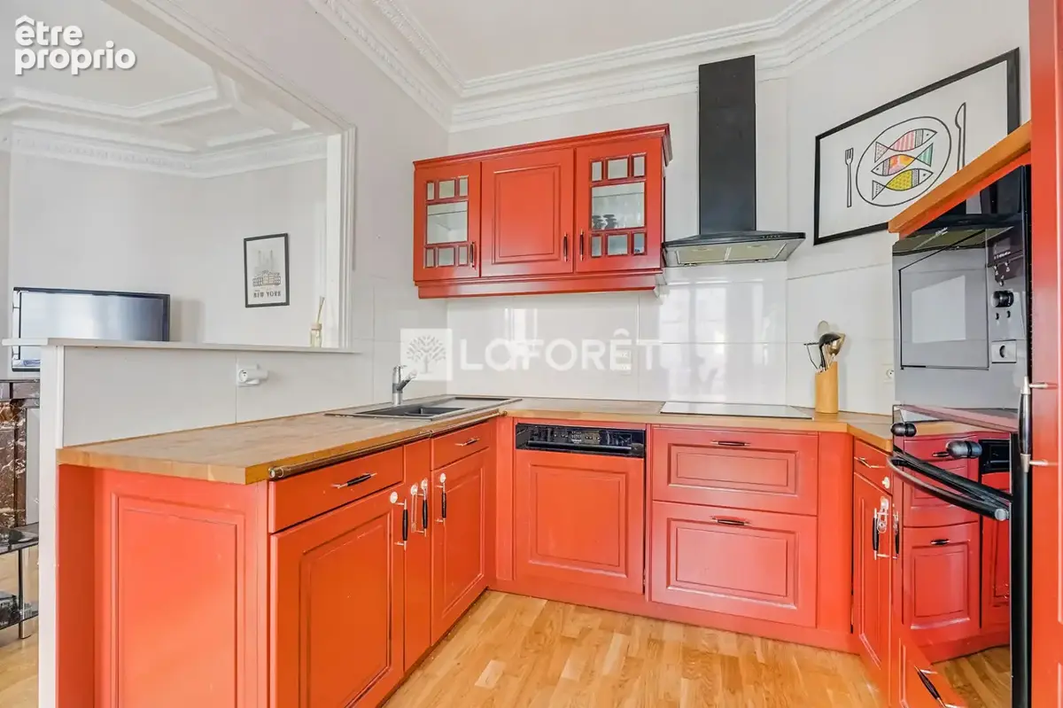 Appartement Paris 3 pièces 55 m2 - Mairie du XVème - photo 3